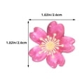 thumbnail image 2 of OULII 30 Pcs Épingles à Pousser Polyvalentes en Résine pour Fleurs de Cerisier pour Maison et Bureau, 2 of 8