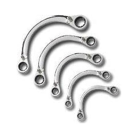 UPC: 0082171098505 | Half Moon Wrench Set 5 Piece Metric