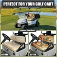 thumbnail image 5 of Psesaysky Hawaii Golf Palm Tree Universal Golf Cart Seat Covers Club Car Precedent Golf Cart Breathable Material Fit Like a Glove for Women Men, Easy to Install, 5 of 8