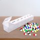 thumbnail image 4 of Organizador de pastillas Contenedor compacto para vacaciones Uso en el hogar Ancianos Adultos blanco Yuyangstore Dispensador de cajas de medicamentos, 4 of 7