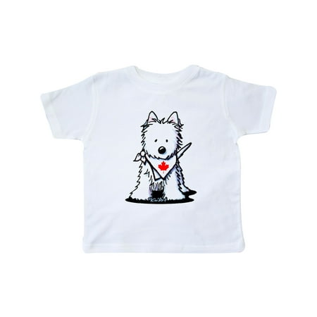 

Inktastic Canada Day Westie Gift Toddler Boy or Toddler Girl T-Shirt