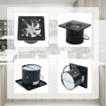 thumbnail image 6 of 110V 40W Window Exhaust Fan Shutter Fan Low Noise Ventilation Vent Fit Kitchen, 6 of 16