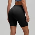 thumbnail image 4 of UDAUDU Womens High Waist Workout Shorts Tummy Control Workout Comfortable Yoga Gym Athletic Biker Shorts Black 2XL, 4 of 5