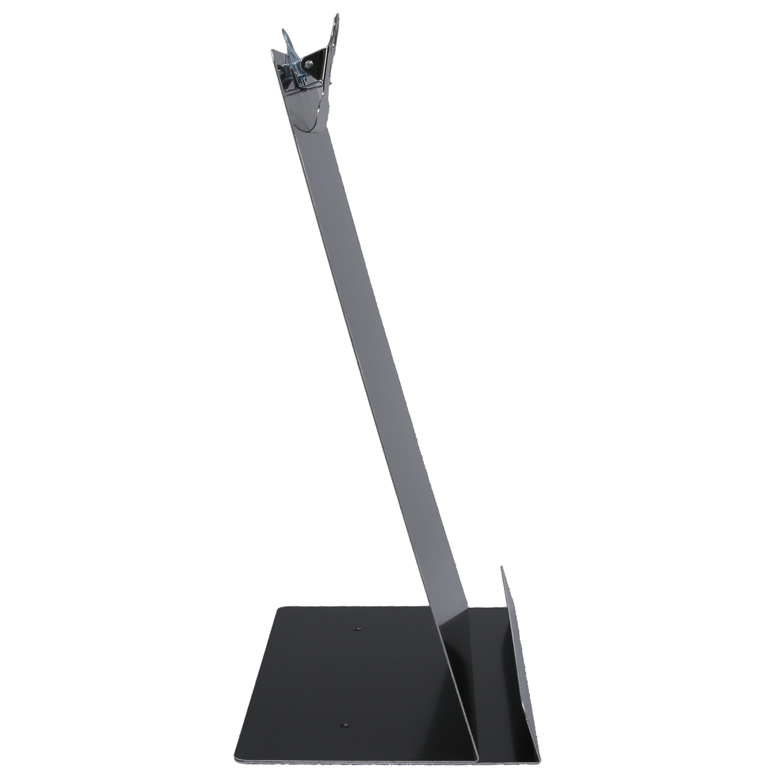 Saunders Aluminum Clipboard and Tablet Stand, A, Letter, Black, Free Standing