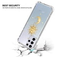 thumbnail image 4 of Sun MoonClear Case for Samsung Galaxy S23 Ultra,Aesthetic Art Design Case for Men Women,Unique Trendy Transparent TPU Bumper Case Cover, 4 of 5