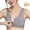 C131/Grey, variant on Women's Bra Comfortable Breast Prosthesis Bra For Post Support Front Closure Design For Everyday Wear Versatile And Stylish Option For Women Everyday Bras