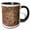 Black/White, variant on 3drose, Close-up, Petrified Logs, Petrified Forest Np, Holbrook, Arizona, Usa, 15oz Mug