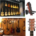 thumbnail image 2 of Gancho para guitarra Soporte de pared para guitarra Soporte universal para guitarra Soporte de pared con tornillos para guitarra acústica, guitarra clásica, guitarra eléctrica, bajo, ukelele (4 piezas) Vhermosa, 2 of 7