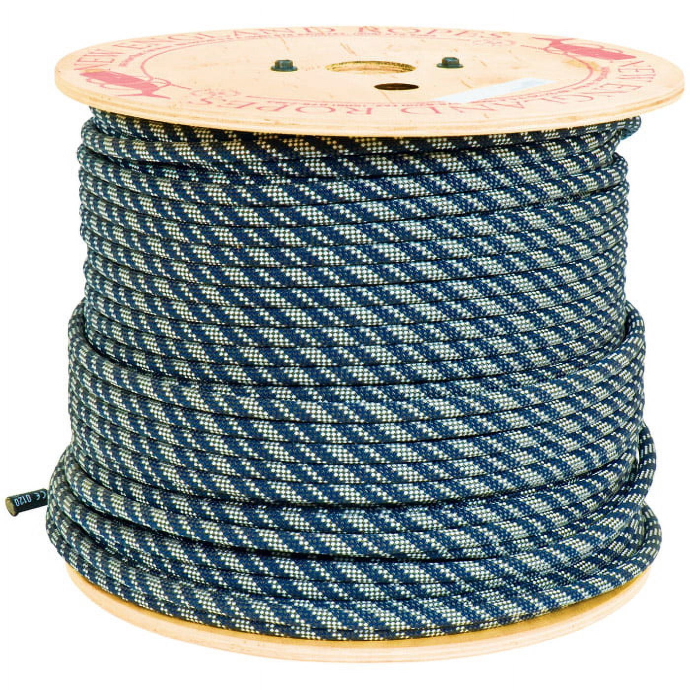 Maxim New England Chalk Line Gym Climbing Rope - 10.8mm X 200m (Gray)
