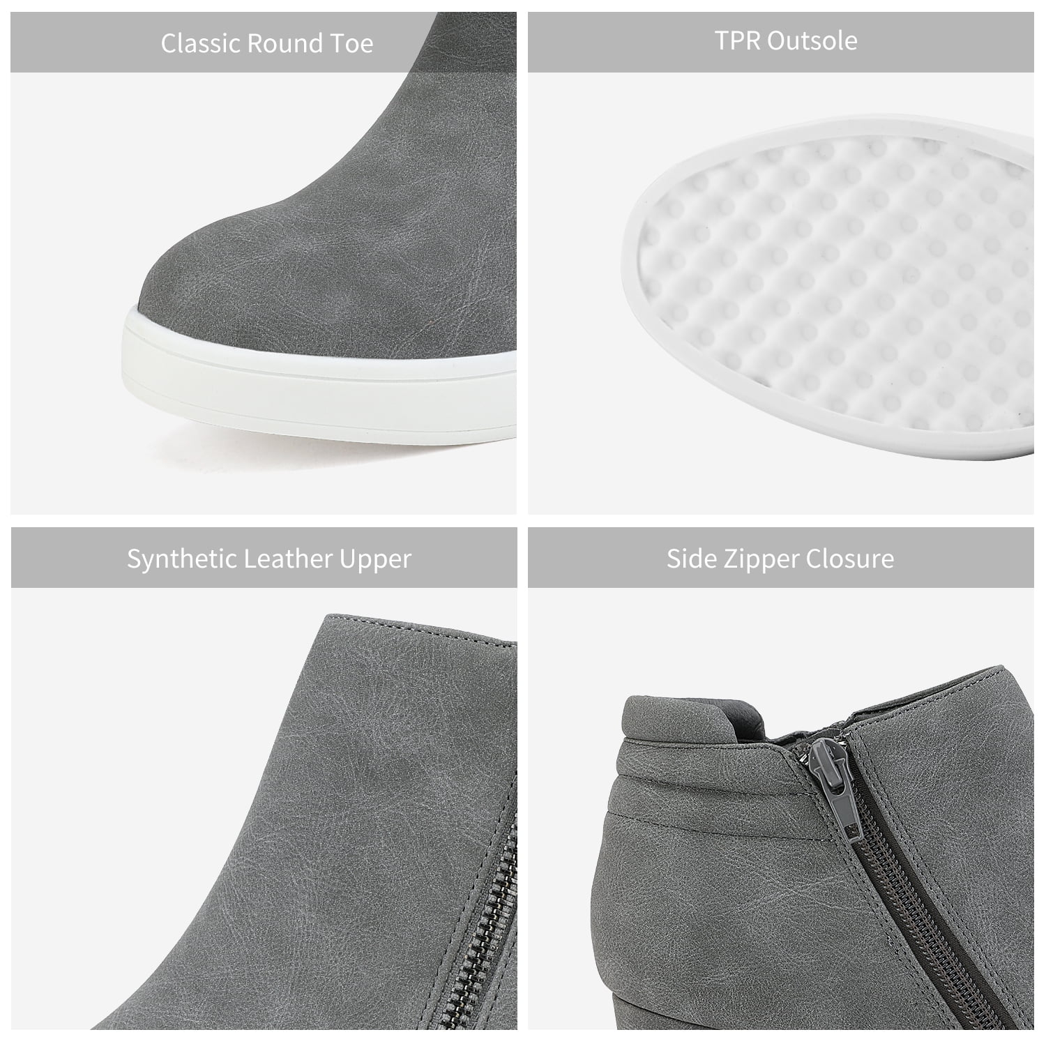 dream pairs wedge sneakers