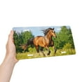 thumbnail image 4 of KAKALAD Horse Runs Gallop On Flower 01 Aluminum Universal Car Vehicles License Plate 6" x 12" (4 Holes), 4 of 9