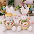 thumbnail image 4 of Easter Candy Dish, Bunny Easter Basket, Easter Candy Storage Basket, Gift Box for Table Decor Easter Gift,C, 4 of 5