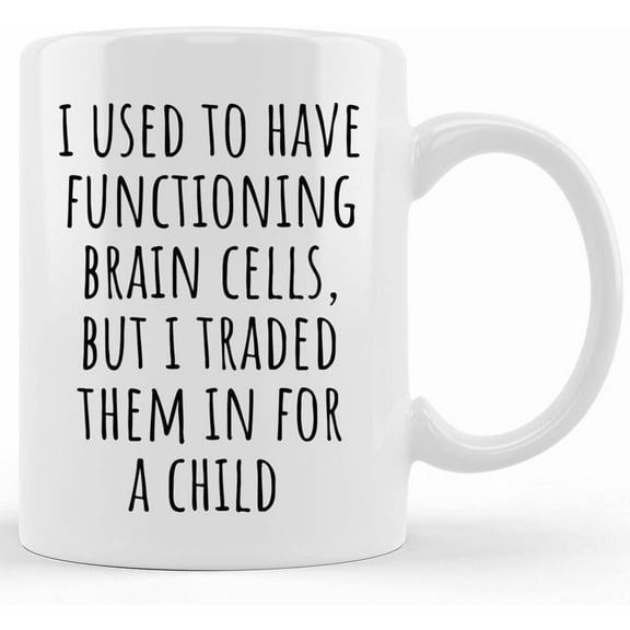 Funny Mom Joke Mug, Mother's Day Gift From Child, Mom Coffee Mug, Cute Two Tone Mug, Mom Gift Idea, Gift For Her, Mother's Day Gifts For Mom From Son, Kids, Gift For Mom, Funny Mom Mug, Birthday, Chr