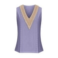thumbnail image 3 of Birdeem Débardeur pour Femmes Mode Décontractée Sans Manches Col en V Blouse Débardeur, 3 of 10