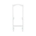 thumbnail image 4 of Pemberly Row Traditional Five Piece Wood Tray Table Set in Whitewash, 4 of 17