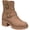 Taupe, variant on B.O.C. Womens Monika Faux Leather Round Toe Ankle Boots