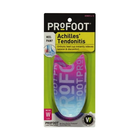 ProFoot Achilles Tendonitis Women's Orthotic Heel Cup, 1 ea