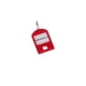 thumbnail image 1 of Guardurnaity Maleta Equipaje Etiqueta de identificación Nombre Titular Etiquetas de equipaje Llavero Etiqueta Colgante Cadena colgante Accesorio Ropa, zapatos y accesorios Miscelánea Rojo, 1 of 6