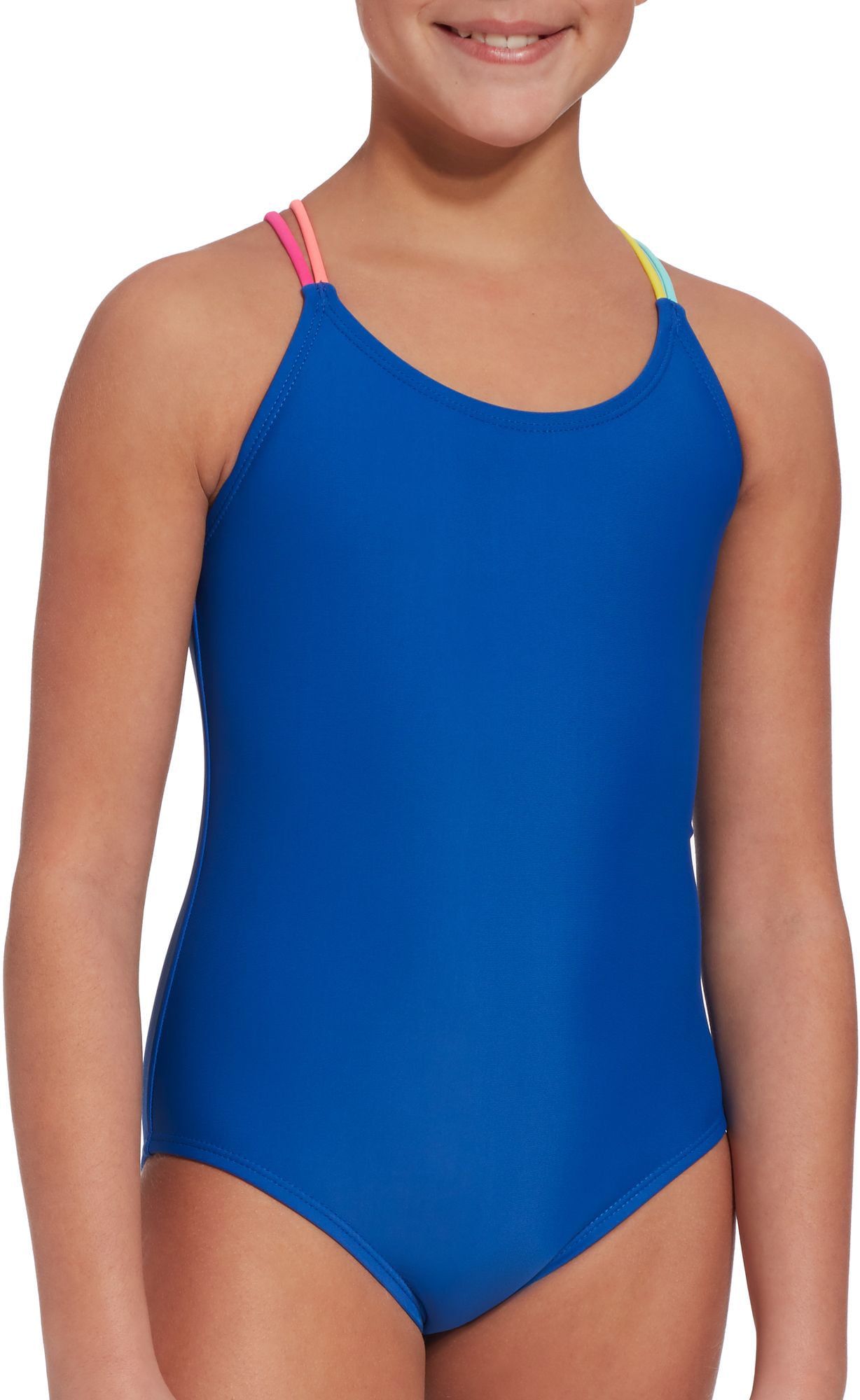DSG Outerwear - DSG Girls' Racerback MVP Swimsuit - Walmart.com ...