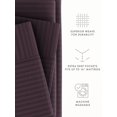 thumbnail image 6 of King, 4 Piece Embossed Hotel Style Bed Sheets in Purple by Comfort Canopy, 6 of 12