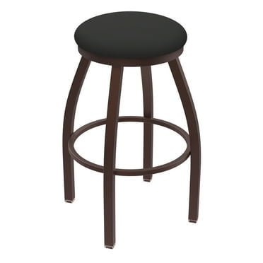 XL 802 Misha 30" Swivel Bar Stool with Bronze Finish and Canter Iron Seat