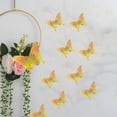 thumbnail image 4 of De Pegatinas De Pared De Mariposa 3D, Decoración De Mariposa Hueca, Manualidades Decorativas Artesanales Para Dormitorio Y Decoración Para Sala De Estar 12 Unidades/Juego Minnieouse HA042602-03, 4 of 5