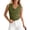 Army Green, variant on Cowl Neck Tops for Women Sleeveless Going Out Business Casual Tank Top Spring Summer Outfits Fashion Clothing