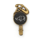 thumbnail image 1 of El rinoceronte origami forma geométrica abstracta Broche broche broche broche Metal retro, 1 of 3