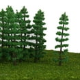 thumbnail image 3 of 20pc Fir Tree Model Train Railway Wargame Diorama Arquitectura Paisaje HO OO perfke Modelo Abetos, 3 of 9