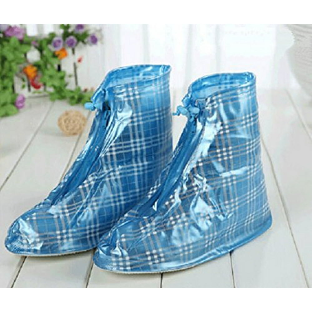 Women Waterproof Shoe Covers Reusable Slipresistant Rain Boots Cover L