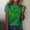 Green, variant on Baqcunre T Shirts for Women,Casual St. Patrick's Day Print Top Short Sleeve Round Neck T-shirt Top,St. Patrick's Day Shirts for Women Womens Tops,Graphic Tees for Women Green S-XXL