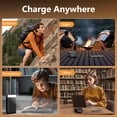 thumbnail image 2 of 60000Mah Portable Charger Featuring 22.5W Rapid Charging, LED Screen, Six Ports, with USB C Cable and Flashlight, 2 of 8