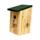 thumbnail image 3 of Nido colgante para pájaros, pajarera de madera y jaula para jardín, 3 of 9