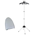 thumbnail image 2 of Soporte para vaporizador de ropa de mano, ajustable de 84 a 160 cm, soporte para planchar ropa, Negro, 2 of 9