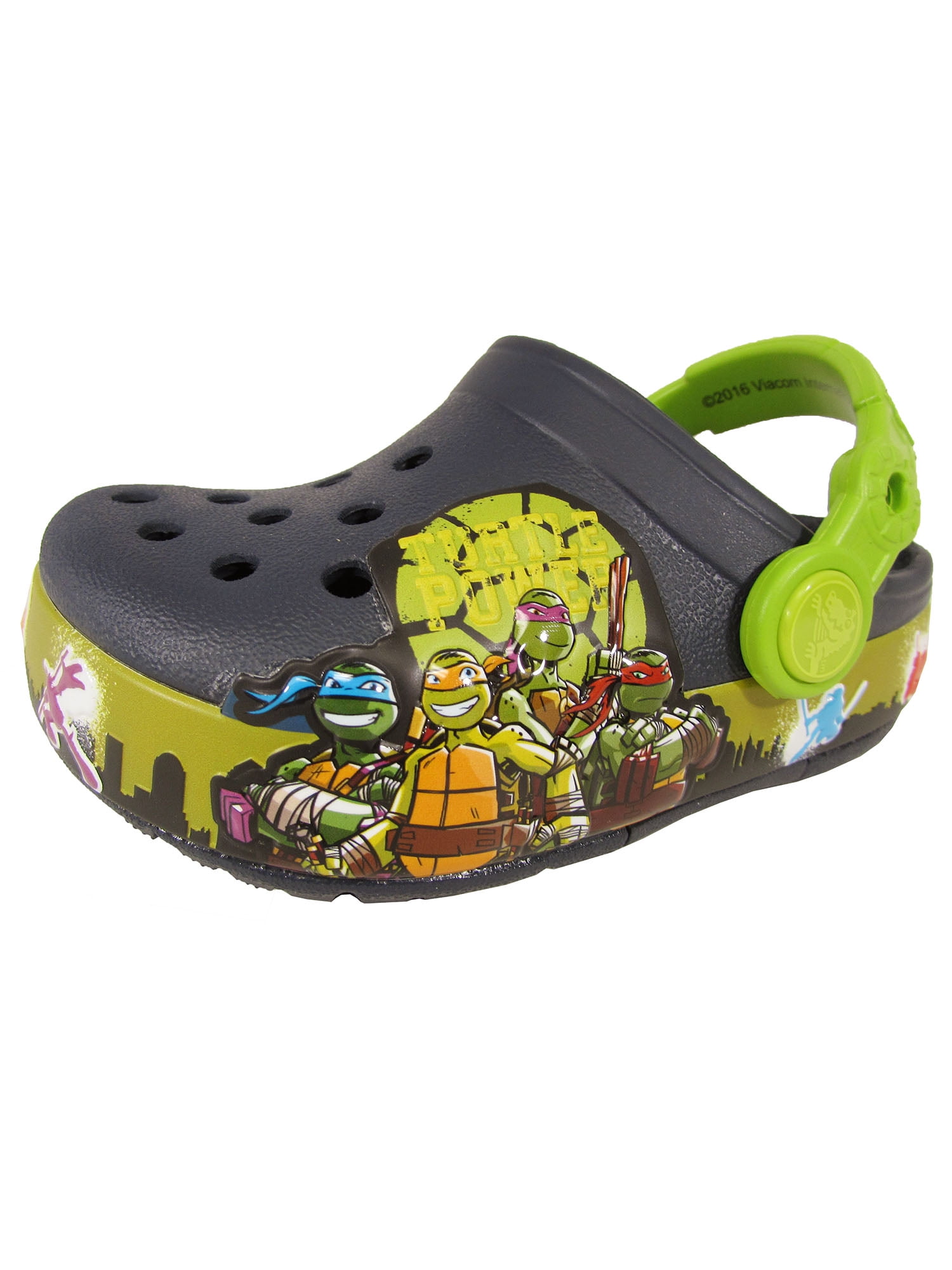 Boys Ninja Turtle Shoes Size 5 6 7 8 9 10 13 1 2 3 Flip Flop Flats Clogs Sandals 