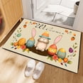 thumbnail image 2 of Qwtwty Shower Mat The Carpet Is Decorated with Easter Bunny Eggs, 2 of 6