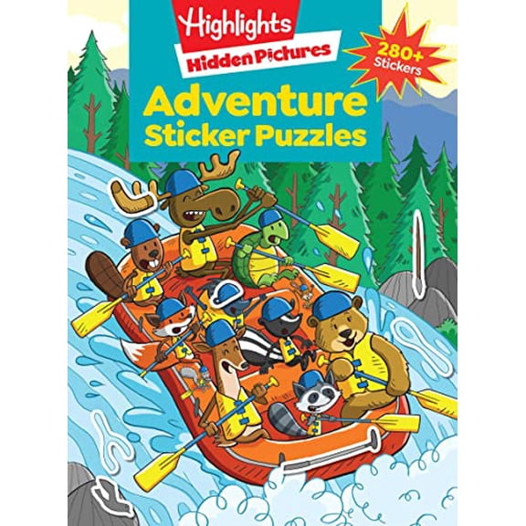 Pre-Owned Adventure Sticker Puzzles (Paperback) 1620917645 9781620917640