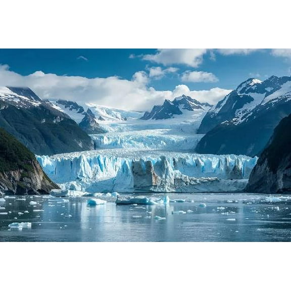 Glacier Bay Alaska National Park Jigsaw 300 Pieces Puzzle for Adults Family Floor Puzzles Modern Home Decoration Educational Fun Games or Toys for Elders Friends - Scenic Series