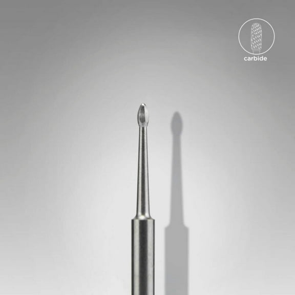 STALEKS PRO Carbide Nail Drill Bit Nail Cleaner Mini EXPERT Head Diameter 1,2 mm / working part 2,5 mm