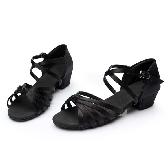 Babysbule Womens Sandals Clearance Women's Fashion Dancing Rumba Waltz Prom Ballroom Latin Rubber Dance Shoes Sandals