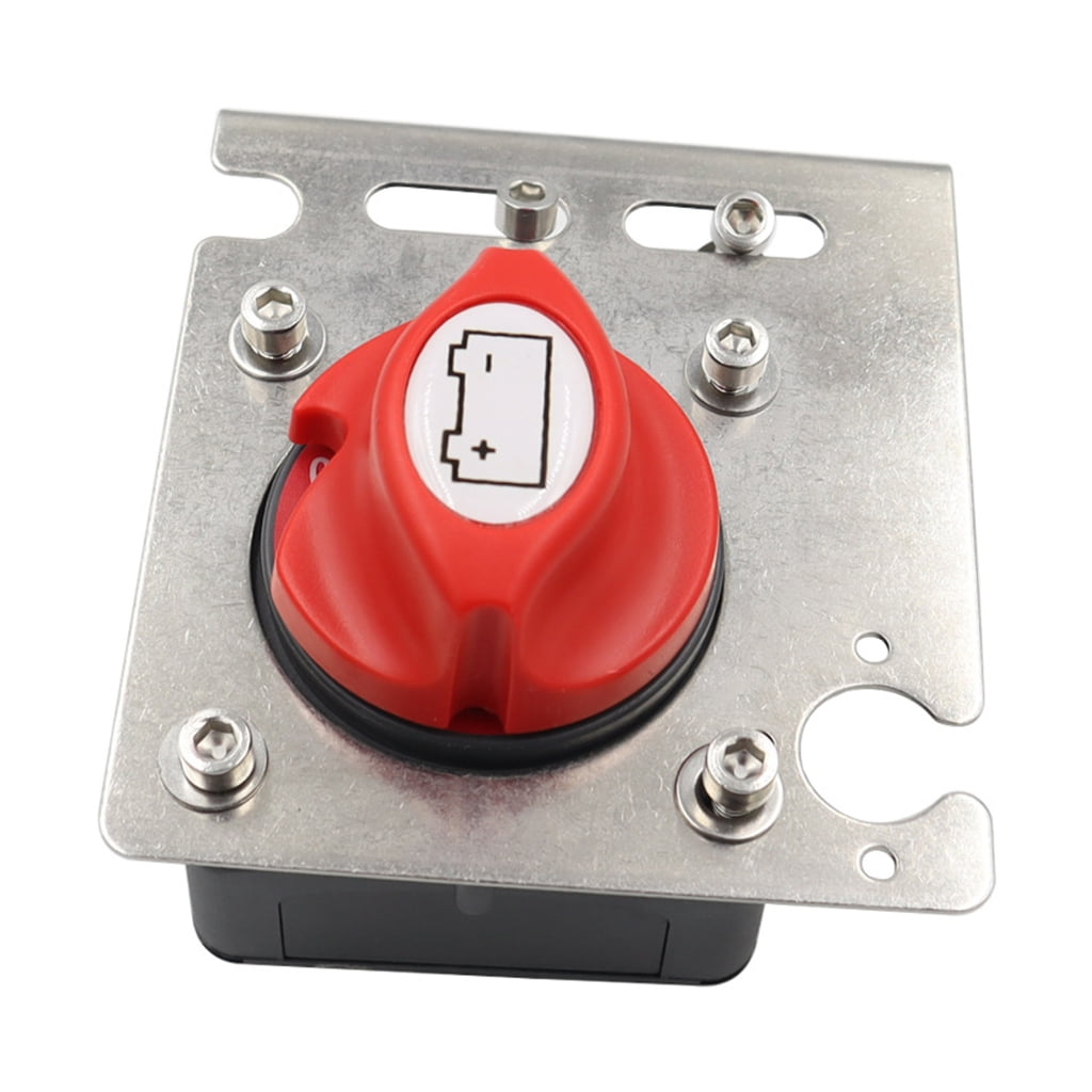 NEXAVKPR 12V-48V 275A Battery Isolators Selector Switches Waterproof Battery Disconnect Rotary Switches Circuit Cutter for Car Boats
