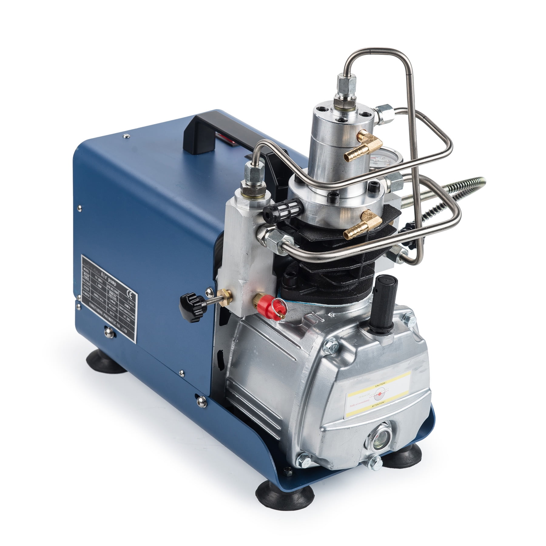 30MPa PCP Electric 4500PSI High Pressure Air Compressor Pump Can SET Pressure