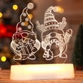 thumbnail image 4 of Lámpara de acrílico jinwen para noches de Navidad 13 cm x 12,3 cm, 4 of 7