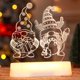 thumbnail image 4 of Lámpara de noche jinwen Acrílico Navidad, 4 of 5