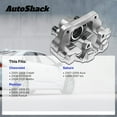 thumbnail image 3 of AutoShack Rear Brake Caliper Right Replacement for 2004-2012 Chevrolet Malibu 2005-2010 Pontiac G6 2005-2008 Chevrolet Cobalt 2007-2009 Saturn Aura 2004-2007 Saturn Ion 2007-2009 Pontiac G5 1-PC, 3 of 5