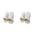 thumbnail image 4 of Youkk Polyester Soft Winter Insole For Shoes Non-Slip And Convenient Non-Slip Insole Lining Winter Insoles white 46-47(280mm) 2Set, 4 of 6