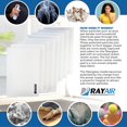 thumbnail image 4 of Almohadillas de filtro de repuesto RAYAIR SUPPLY para purificador de aire Respicaire CG MicroClean 95, 20 x 25 (paquete de 4), 4 of 5