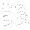 thumbnail image 2 of 5zhsfullkit 6pcs Steel Headlight Headlamp Low Beam Headlight Bulb Retaining Spring Clip for H1/h3/h4/h7, 2 of 5