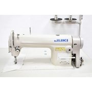 JUKI DDL-8100e Industrial Single-Needle Lockstitch Sewing Machine – High-Speed Servo Motor + Table Stand + LED Lamp – Commercial Grade