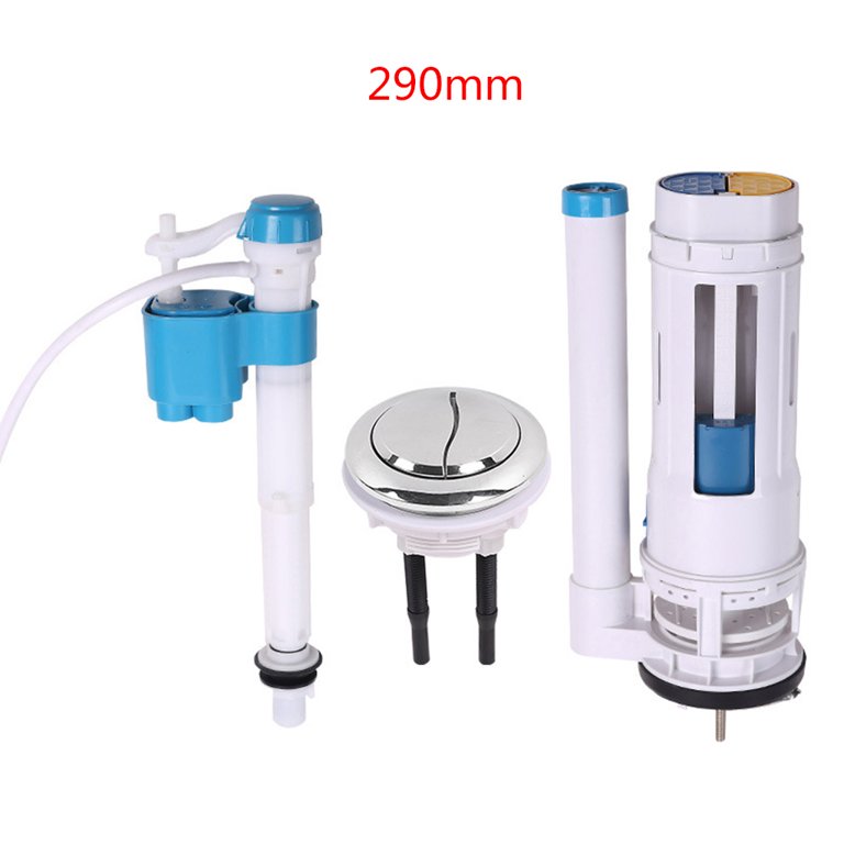 Water Tank Connected Dual Flush Button Fill Toilet Cistern Inlet Drain  Valve Replacement Kits for Toilet Tanks Syphon - Walmart.com